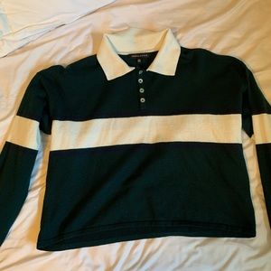 kendall and kylie xs long sleeve with collar